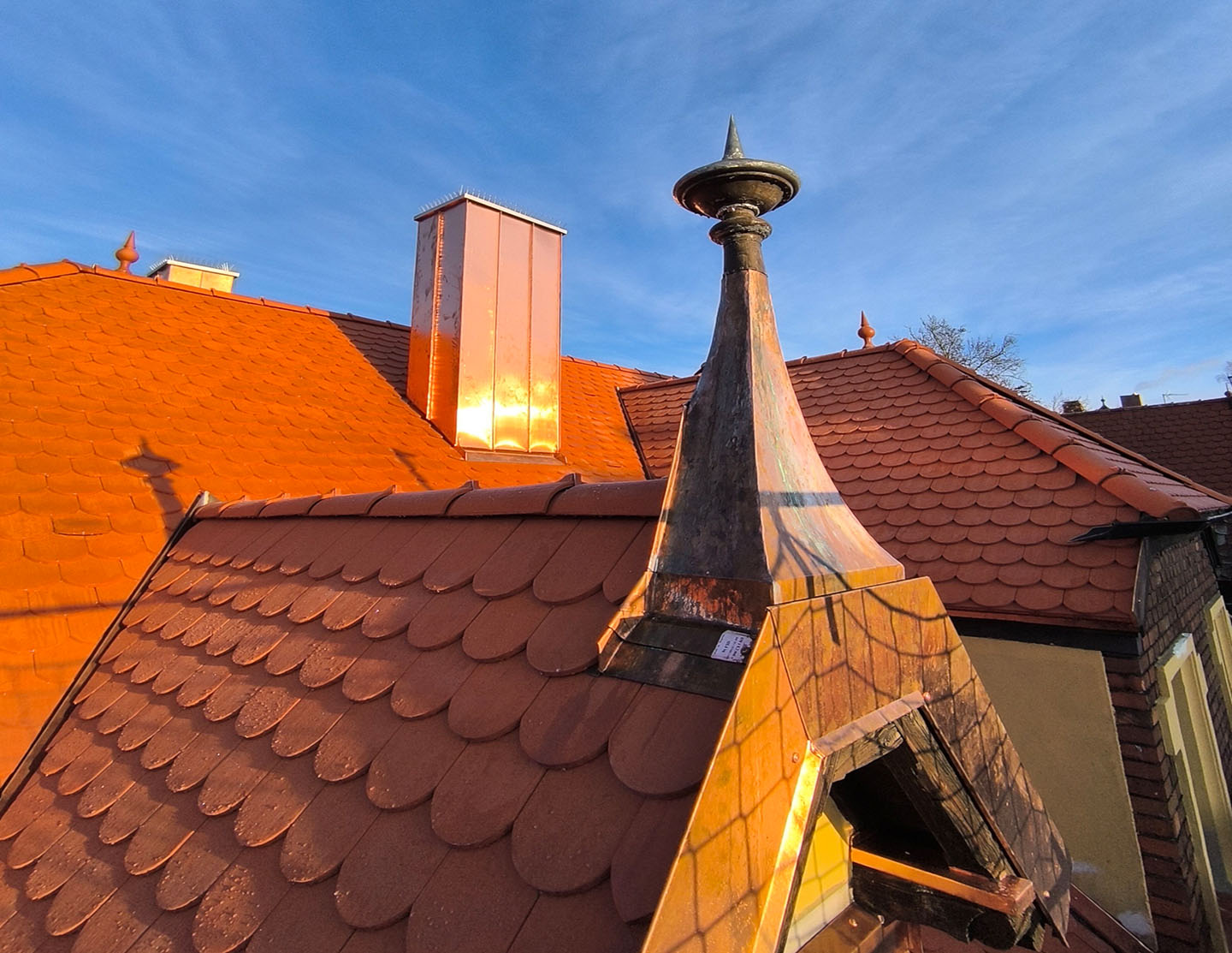 Dach- und Fassadensanierung, Dechbettener Straße, Regensburg