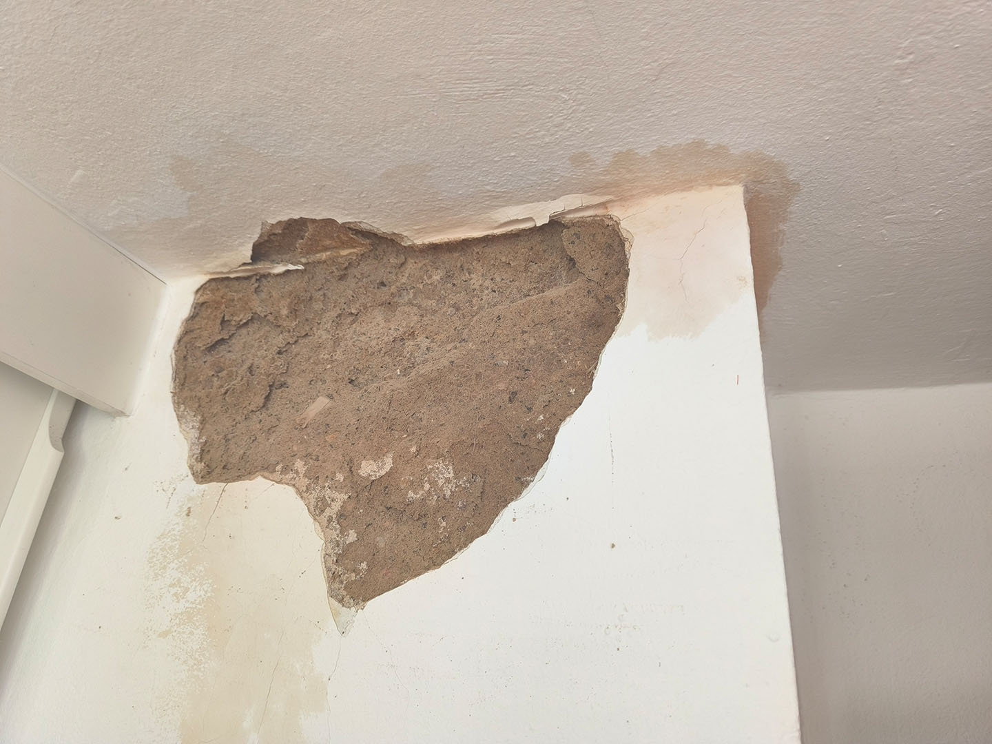 Wassereintritt über Kamin in Gebäude